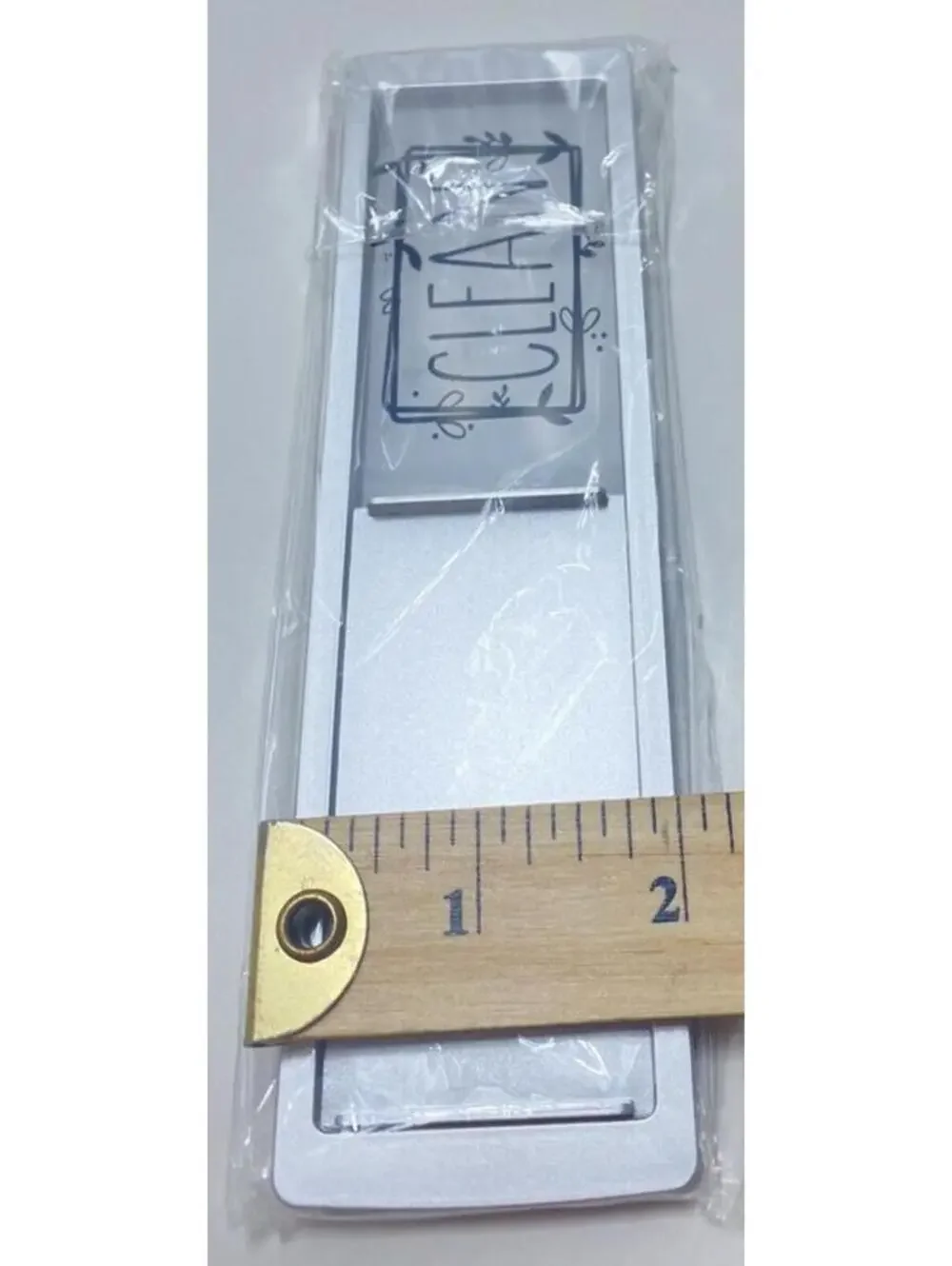 Plastic Dishwasher Sign Indicator Modern Clean & Dirty Sign with Adhesive Back
